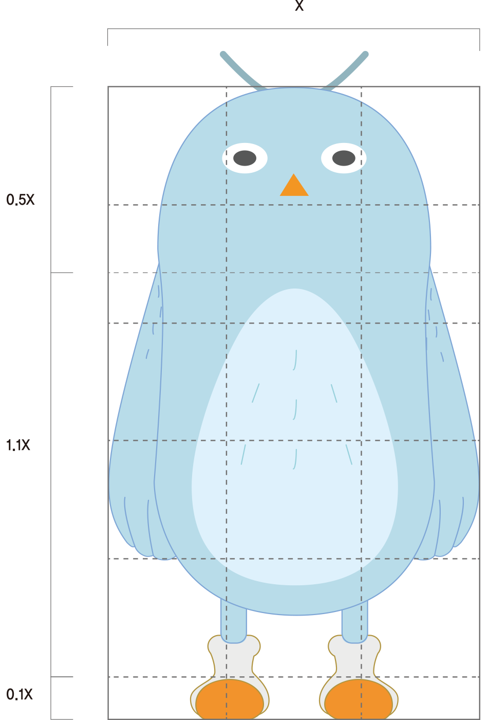 캐릭터 비례 이미지